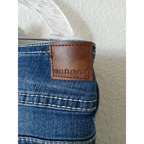 Wallflower Luscious Curvy Fit Women’s Jeans Size 14 Plus Long Blue Stretch Denim - Picture 5 of 16
